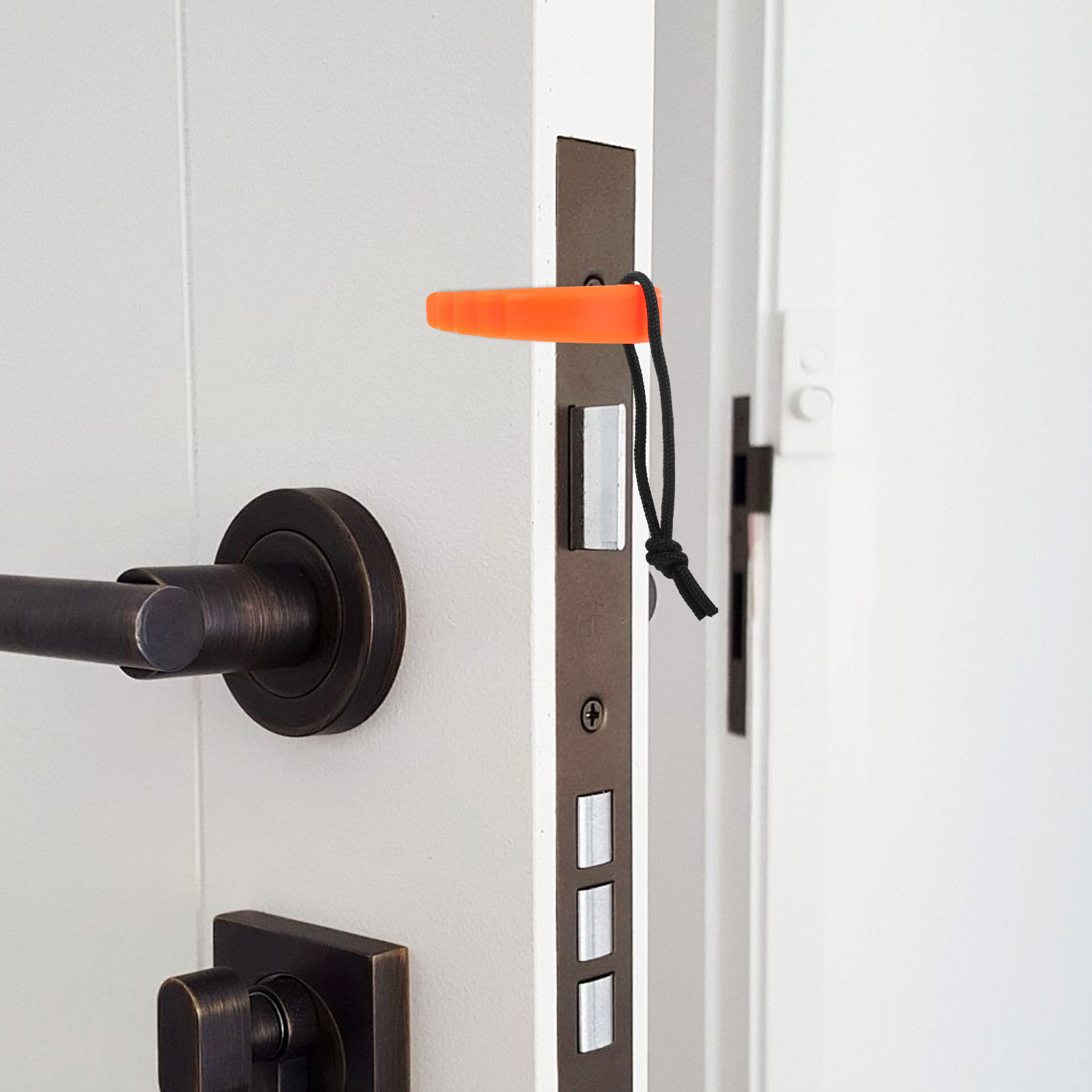 Door Stop Alarm - Przenośny blokujący klin bezpieczeństwa w kształcie