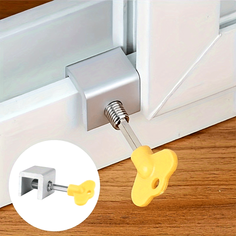 Window Lock Bar - 3 Zestawy ograniczników do drzwi i