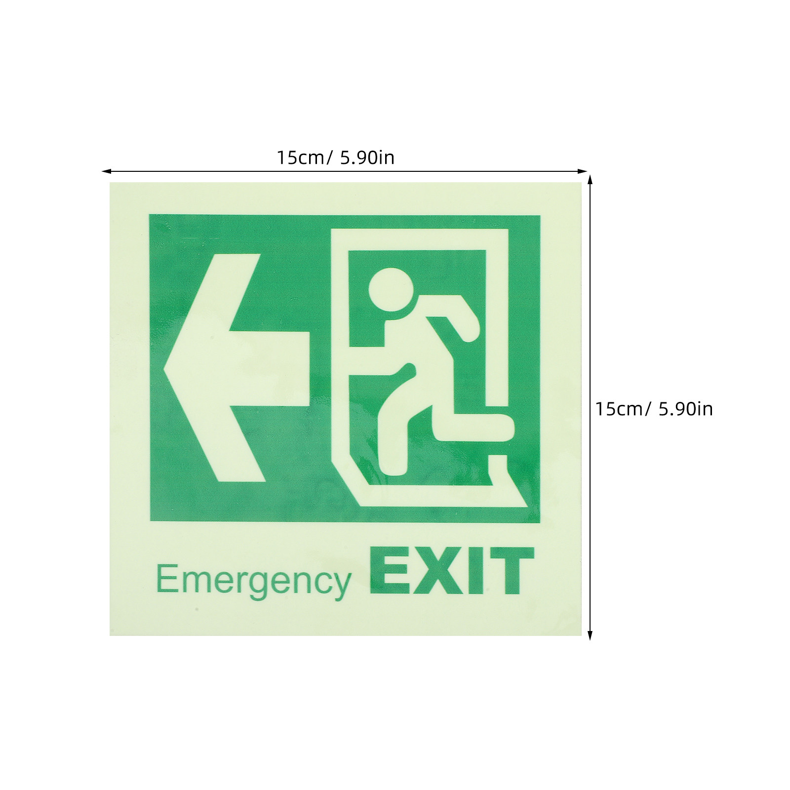Świecący znak wyjścia ewakuacy – Emergency Exit Sign recenzja i cena