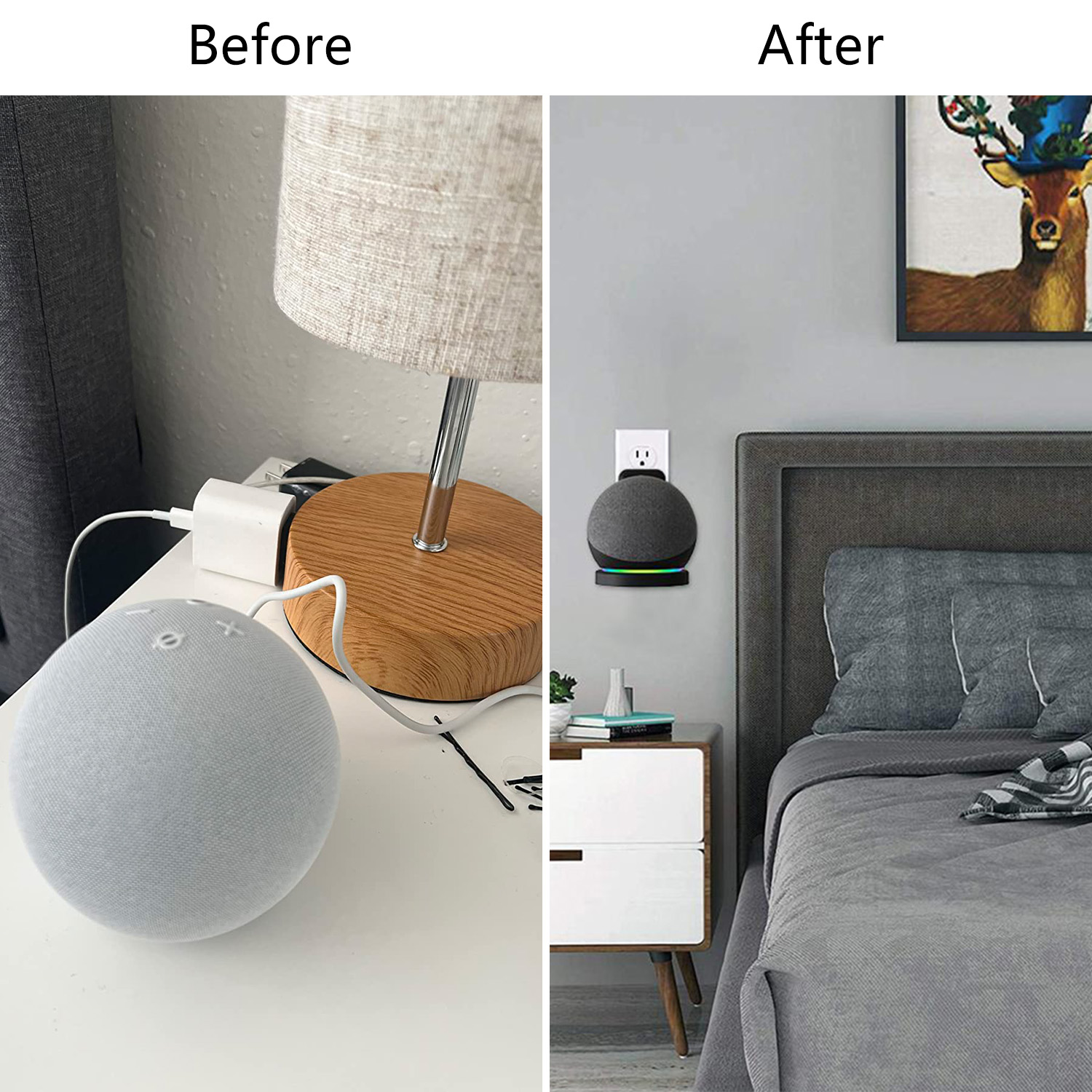 Uchwyt na gniazda ścienne do E – Amazon Speaker Echo Pop recenzja i cena