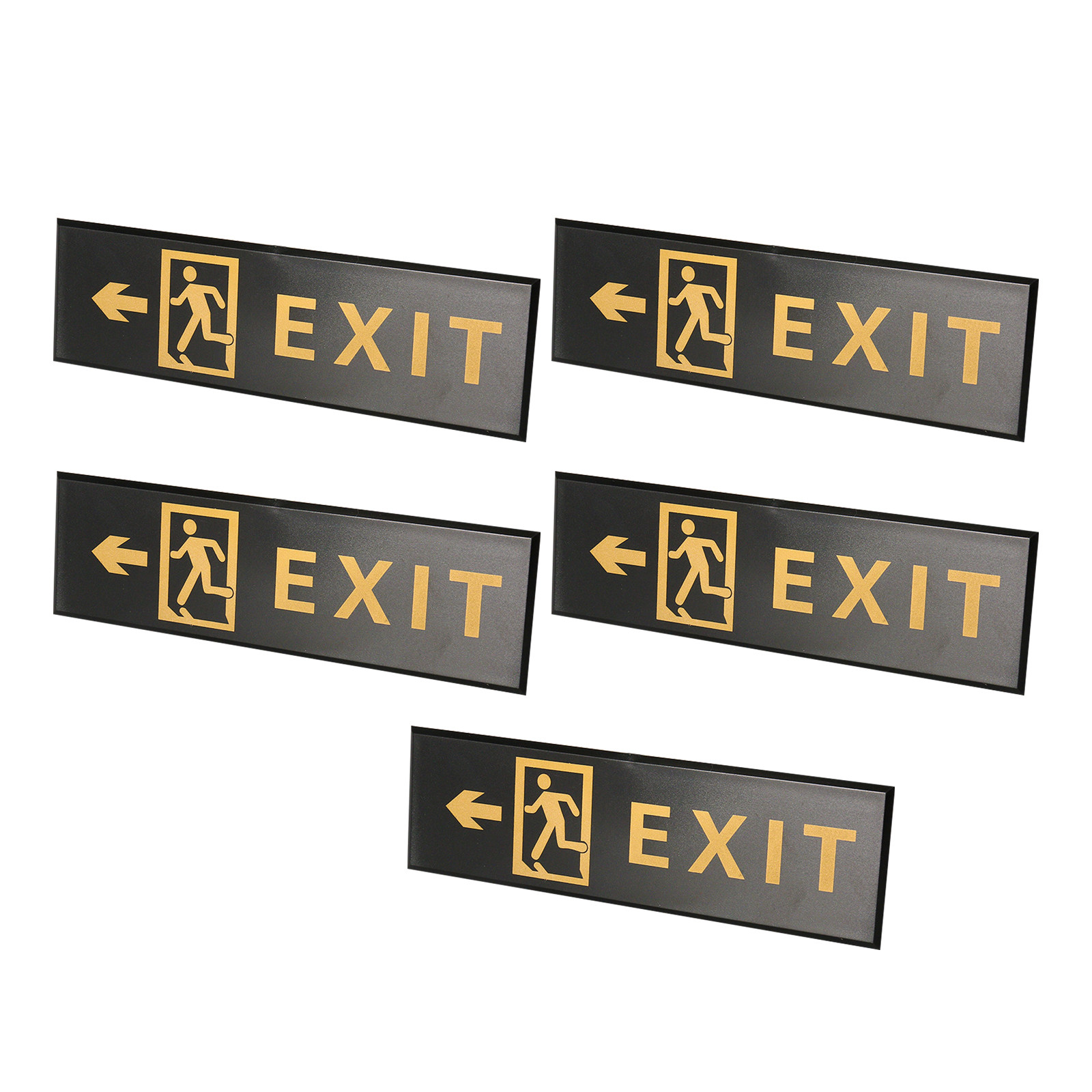 5 szt. Akrylowy samoprzylepny  – Emergency Exit Sign recenzja i cena