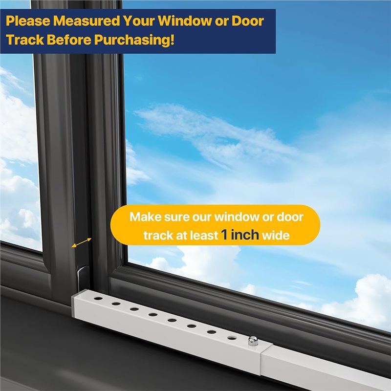 T19C 2 szt. Regulowane blokady – Window Lock Bar recenzja i cena