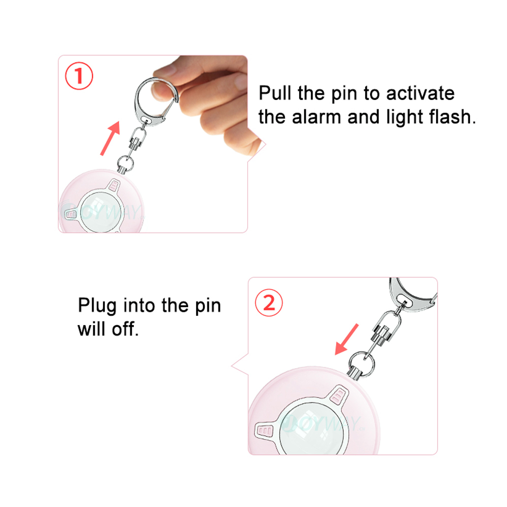 JOYWAY Nowy Osobisty Alarm Bez – Personal Alarm Keychain recenzja i cena