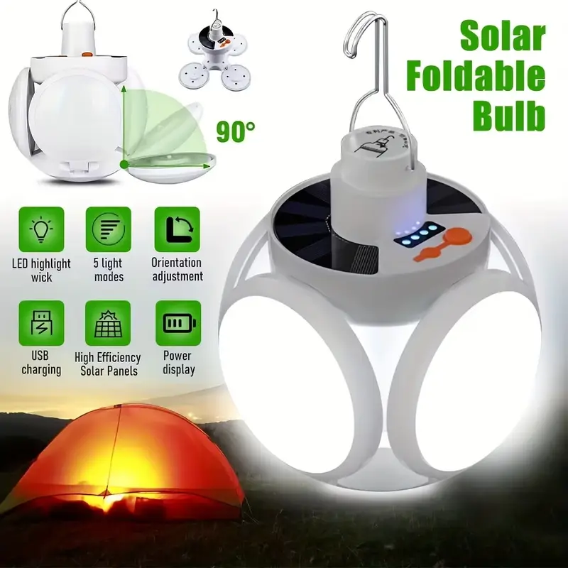 1 składana lampa solarna z ład – Power Outage Light recenzja i cena