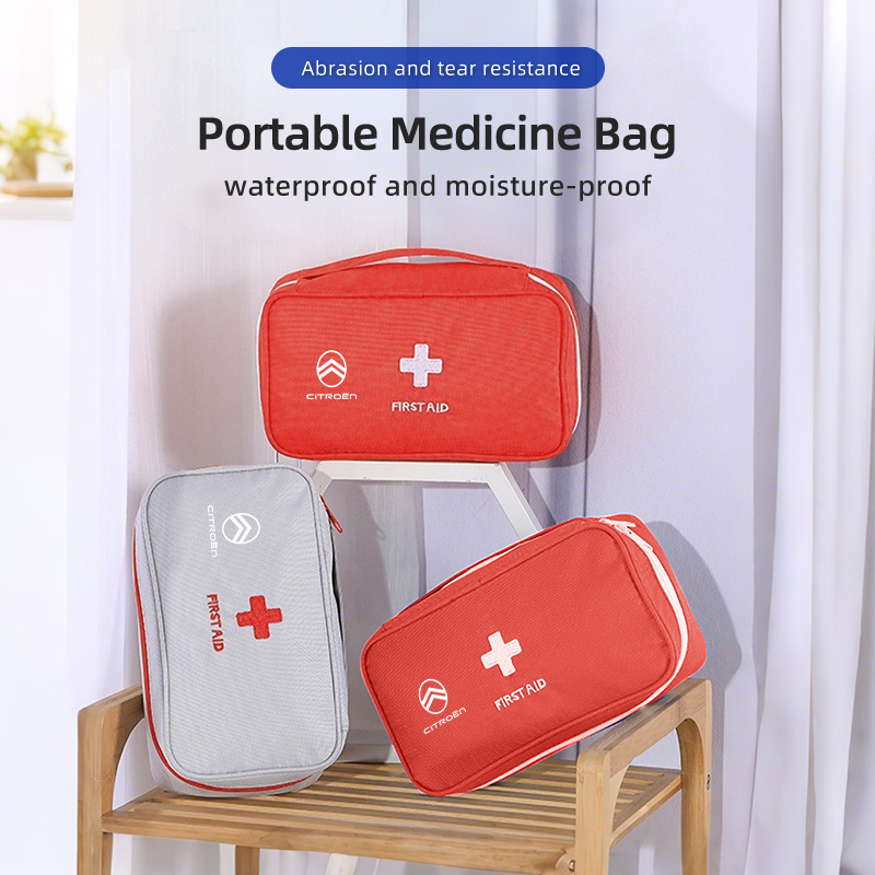 Przenośna samochodowa apteczka – First Aid Bag Kit recenzja i cena