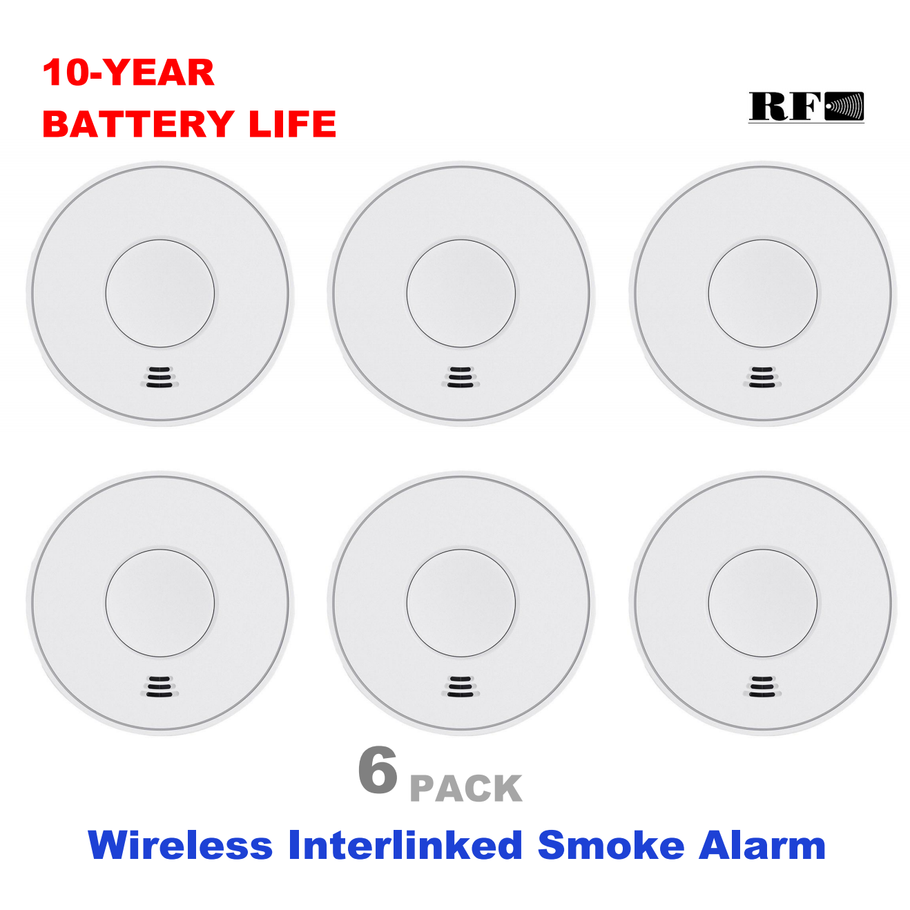 Bezprzewodowy, połączony czujn – Smoke Detector Interconnected recenzja i cena